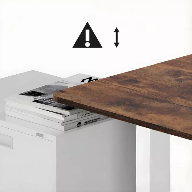 Sähköisesti korkeussäädettävä työpöytä ergo office ER-400 W — enintään korkeus 1160 mm, enintään 80 kg