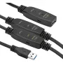 Jatkokaapeli USB 3.0 AF - AM, 20 m