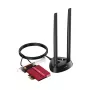 Sisäinen WLAN Bluetooth -verkkokortti Cudy WE9300S PCIe, Wi‑Fi 7 (802.11be) tri-band 2.4/5/6 GHz, 5765 Mbit/s, Bluetooth 5.4, ulkoinen 2x2 antenni