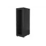 Lanberg FF01-8042-23B vapaasti seisova 19 tuuman palvelinkaappi 42U 800x1000 mm, reikäinen verkko-ovi, purkupakkaus (flat pack), musta