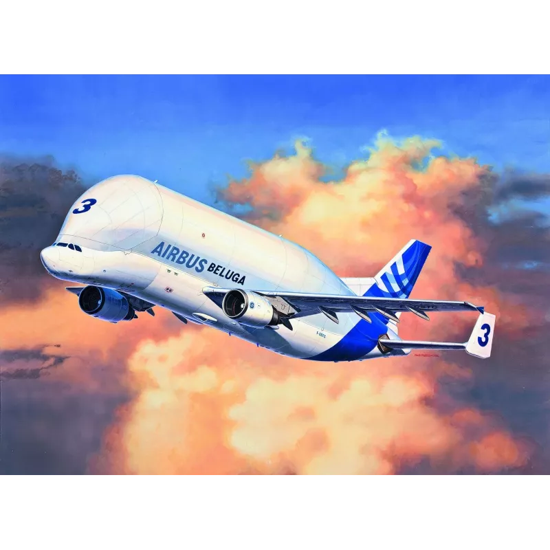 Revell 1/144 mittakaava Airbus A300-600 kpl Beluga rakennussarja