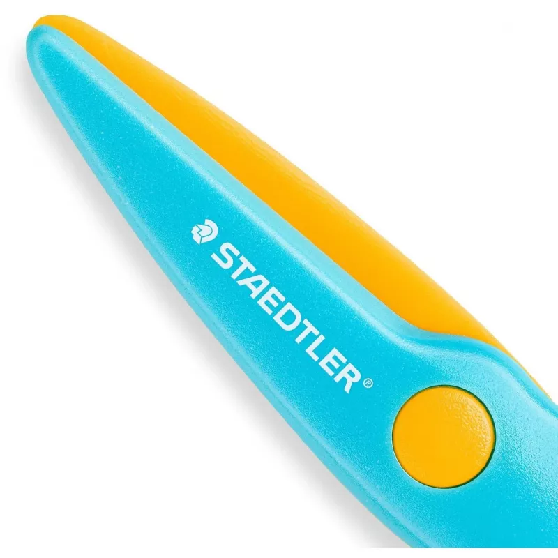 Sakset Staedtler Noris Junior suora leikkaus sininen keltainen 100 mm