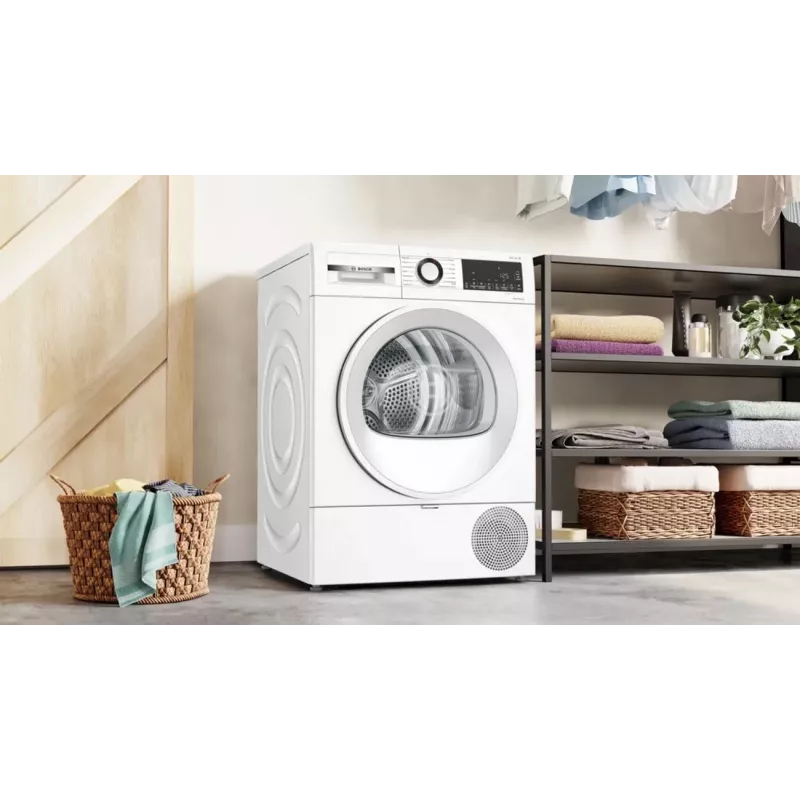 Bosch WQG2320LSN lämpöpumppukuivausrumpu 8 kg valkoinen