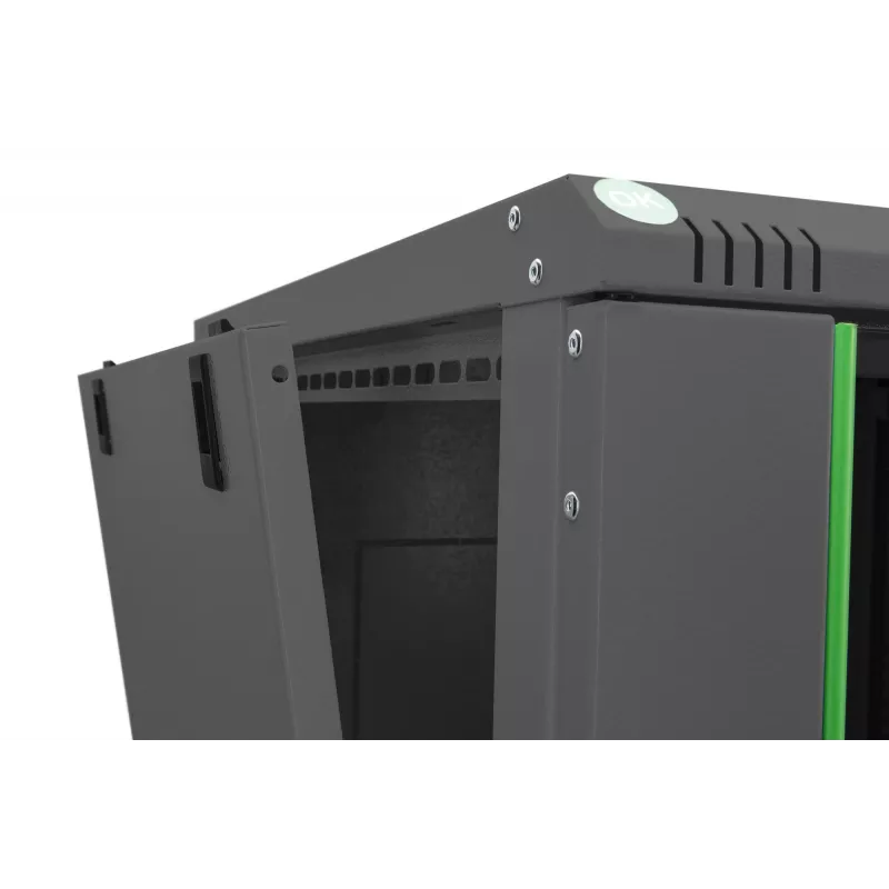 Seinäasennusteline Digitus DN-19 09-U-EC-SW