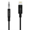 Belkin kaapeli Lightning – kuulokeliitäntä - Lightning uros – stereominiliitin uros - 91,4 cm - musta - Apple iPhone (Lig