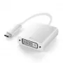 USB-C - DVI -sovitin extra digital DV00DV4063 15 cm kaapelilla, videolähtö USB-C-laitteille