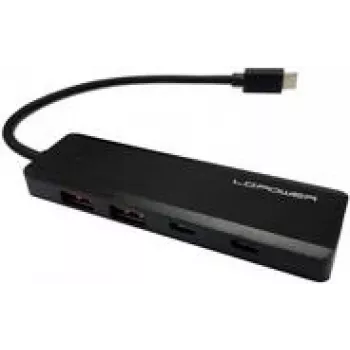 USB-keskitin LC-Power LC-HUB-U3-4-C – 4-porttinen USB 3.0 -keskitin
