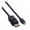 DisplayPort-kaapeli VALUE 11.99.5638 1,5 m Mini DisplayPort musta