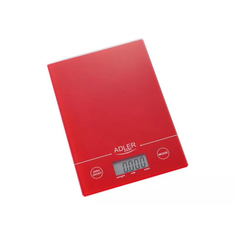 Elektroninen keittiövaaka Adler AD 3138 punainen