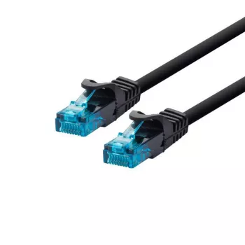 Verkko-patchkaapeli LOGON Cat5e UTP, RJ-45–RJ-45, 7,5 m, musta