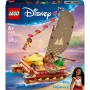 LEGO Disney 43270 Moanan seikkailukanootti, 529 palaa, 3 minihahmoa, 6+