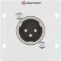 XLR-pistorasian sisäosa Kindermann 7444000416