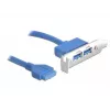 DeLOCK 82976 USB 3.0 -kaapeli 2 x USB 3.0-A 0,4 m
