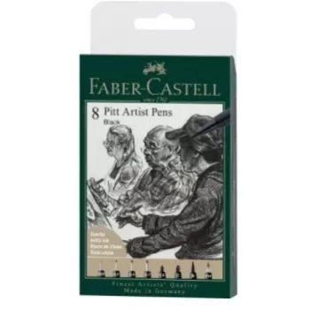 Huopakynä Faber-Castell 167158 musta 1 kpl