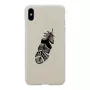 man and wood -älypuhelinkotelo iPhone XS Maxille – Indian White