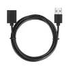 USB-jatkokaapeli AM-AF 1,8 m musta