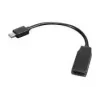 Lenovo 0B47089 videokaapeliadapteri 0,2 m Mini DisplayPort HDMI musta