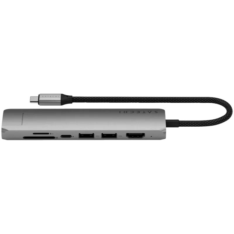Satechi 7-in-1 USB-C-sovitin Ethernetillä