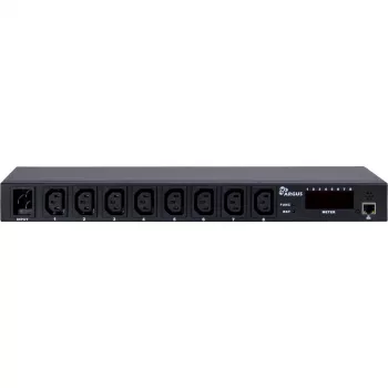 Inter-Tech SW-0816 virranjakoyksikkö (PDU) 8 AC-pistorasiaa musta
