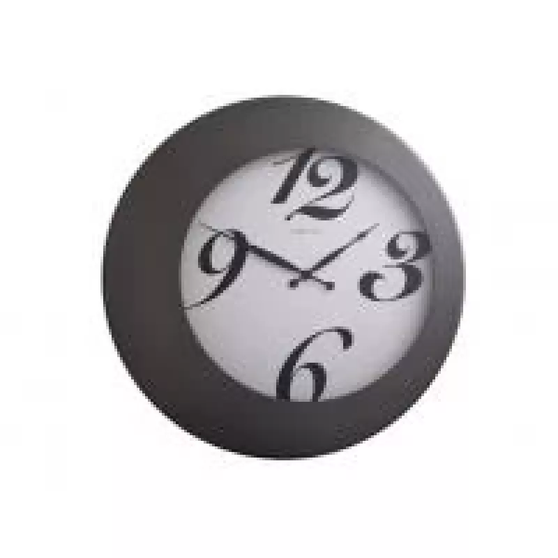 NeXtime seinäkello 2947 Walter, Ø 45 cm, musta