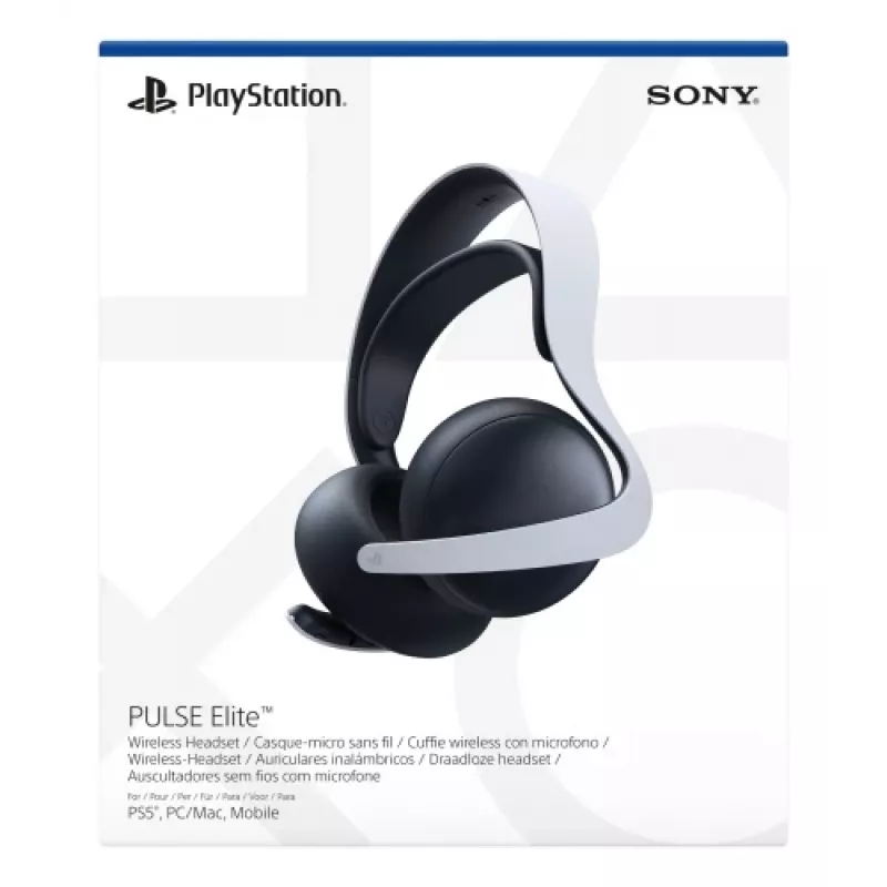 Sony PULSE Elite kuulokkeet johdollinen & johdoton panta peli Bluetooth latausteline musta, valkoinen