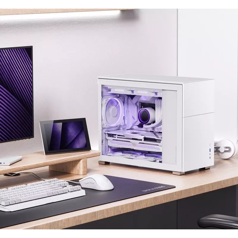 PC-kotelo Jonsbo D31 STD Midi Tower valkoinen