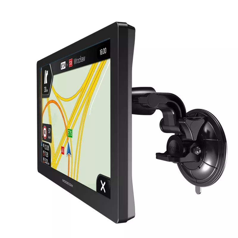 Autonavigaattori MODECOM FreeWAY CX 9.0 iGO Navigation Truck -navigoinnilla, 9 inch kosketusnäyttö, 800×480, 8 GB, Windows CE 6.0, FM-lähetin