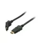 shiverpeaks BASIC-S 1 m - HDMI - HDMI - uros - uros - suora - kiertyvä (BS77470-7)