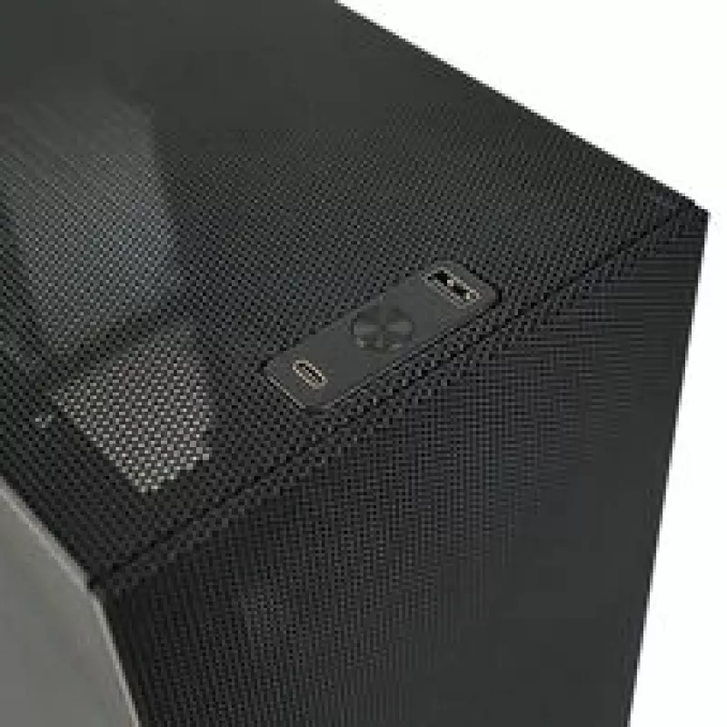 SSUPD Meshroom S V2 Mini-PC-kotelo, ATX, Mesh, musta