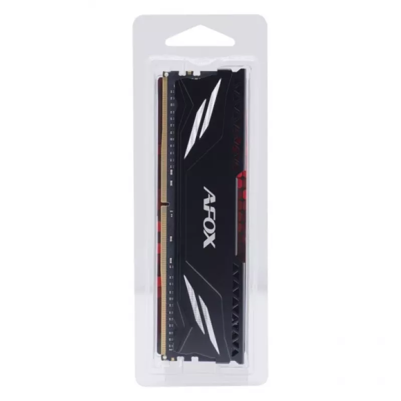 AFOX Gaming AFLD416PH1CAB DDR4 16GB (1x16GB) 3200MHz CL16 XMP2 DIMM 288-nastainen työpöytätietokoneen muisti, musta