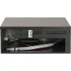 PC-kotelo INTER-TECH S21 musta/hopea ATX tuki 6 tuulettimelle