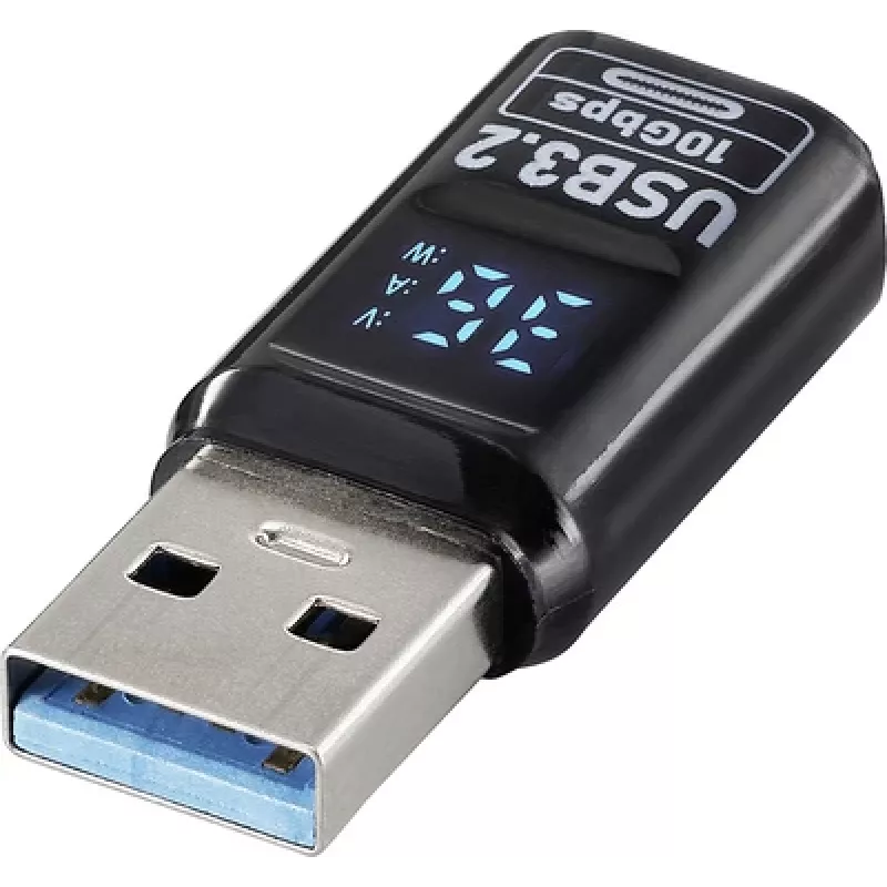 Renkforce USB-C-sovitin [1x USB-A uros - 1x naaras] USB3.2 Digital Display tyyppi A (RF-6826678)