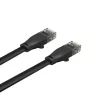 Unitek C1811GBK Cat6 UTP litteä Ethernet-kaapeli, 3 m, musta