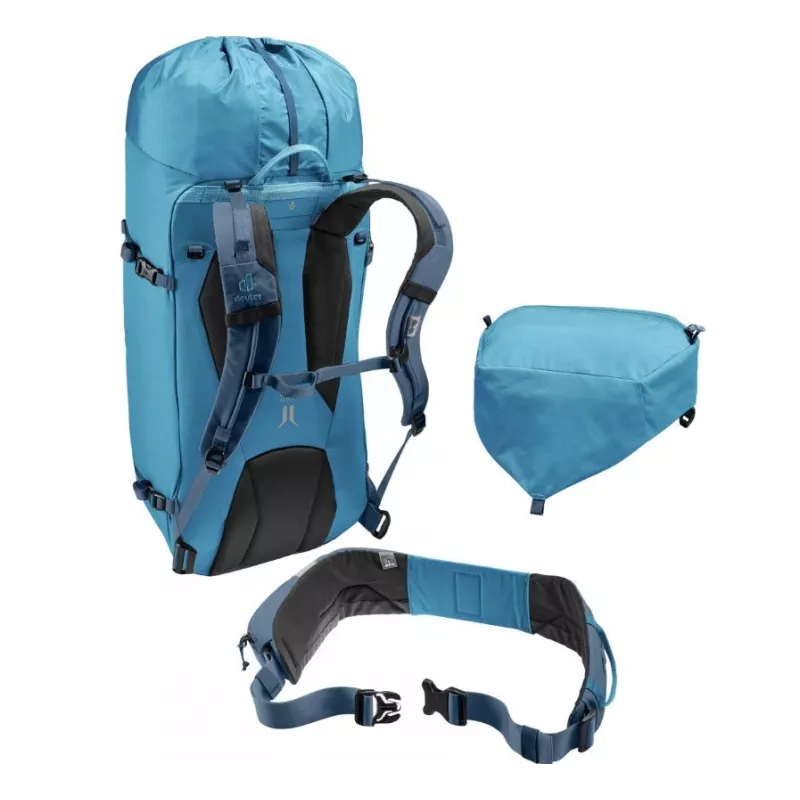 Vaellusreppu DEUTER Guide 34+8 — tilavuus 34+8 l, malli Wave-Ink