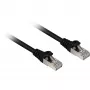 Verkkokaapeli Sharkoon Cat.6a SFTP RJ-45 Cat6a 5 m musta