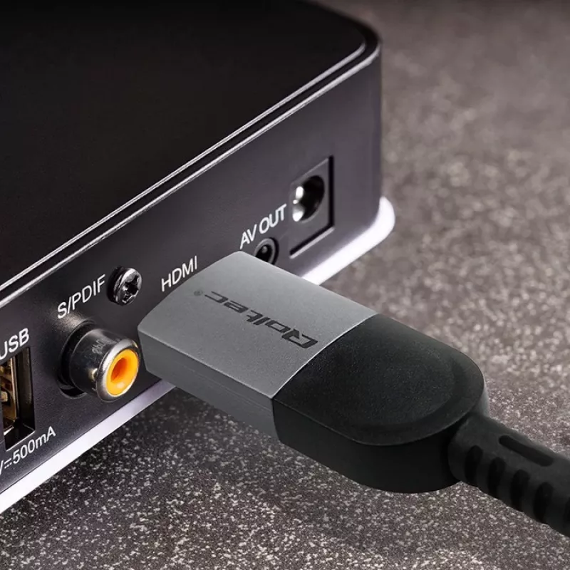 USB-C–HDMI-kaapeli QOLTEC 50438 — 2 m, 4K 60 Hz