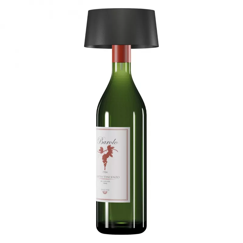 LED-pöytävalaisin RealPower TableLight 300 4W musta aurinko