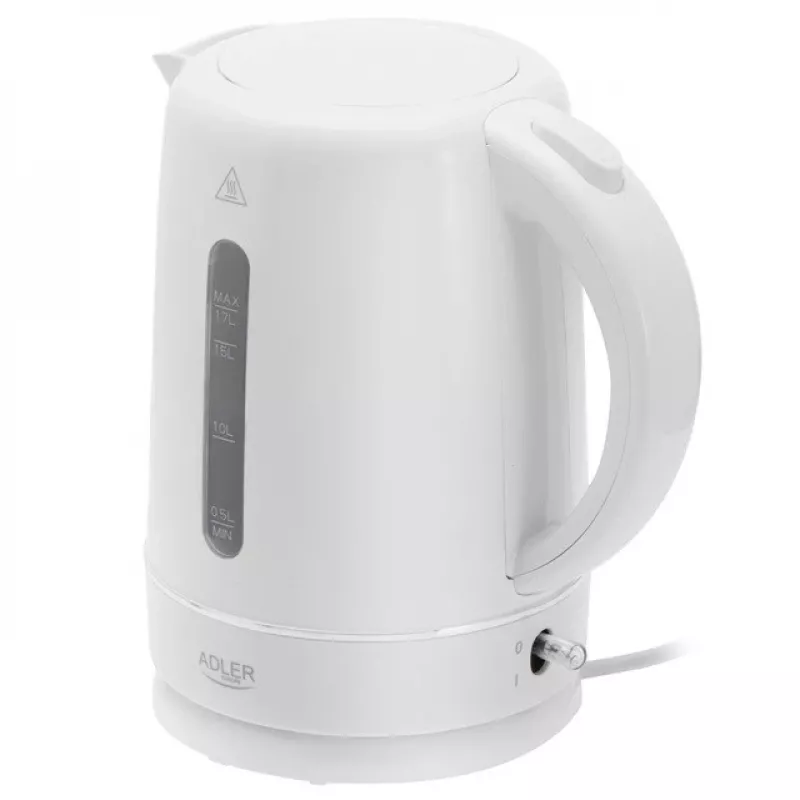 Adler AD 1385w vedenkeitin 1,7 l valkoinen