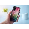 iKins suojakotelo Samsung Galaxy S20:lle – vesikukkakuvio, musta