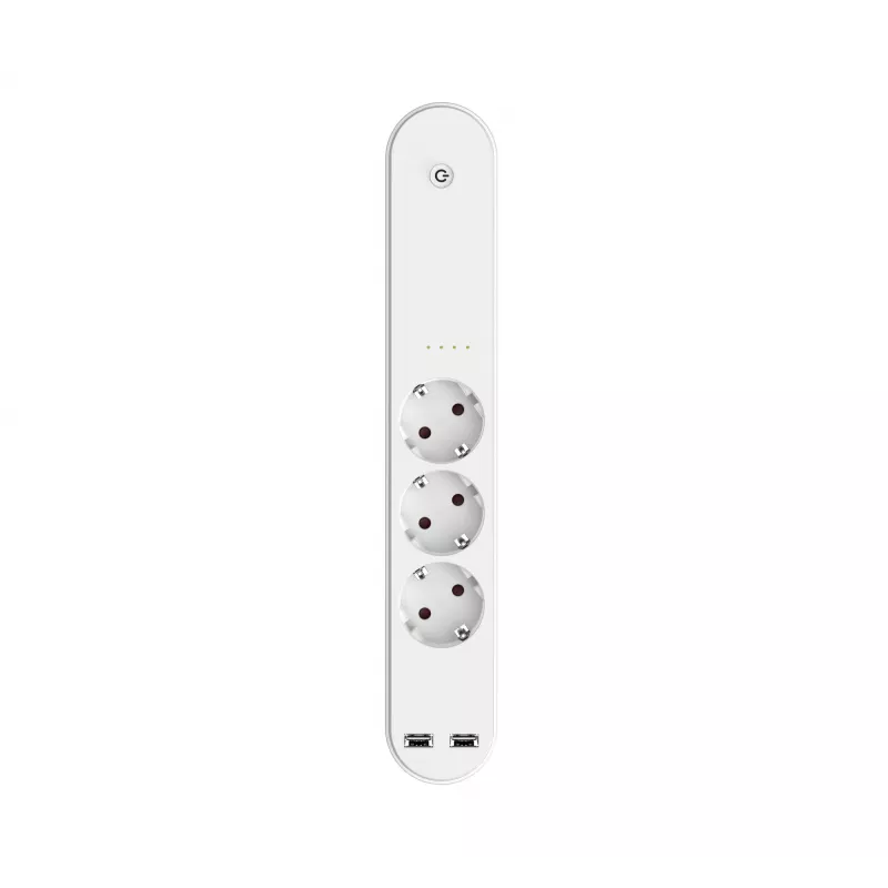 Älypistorasia Denver SHP-310U 3 AC-lähtöä tyyppi F 3680 W