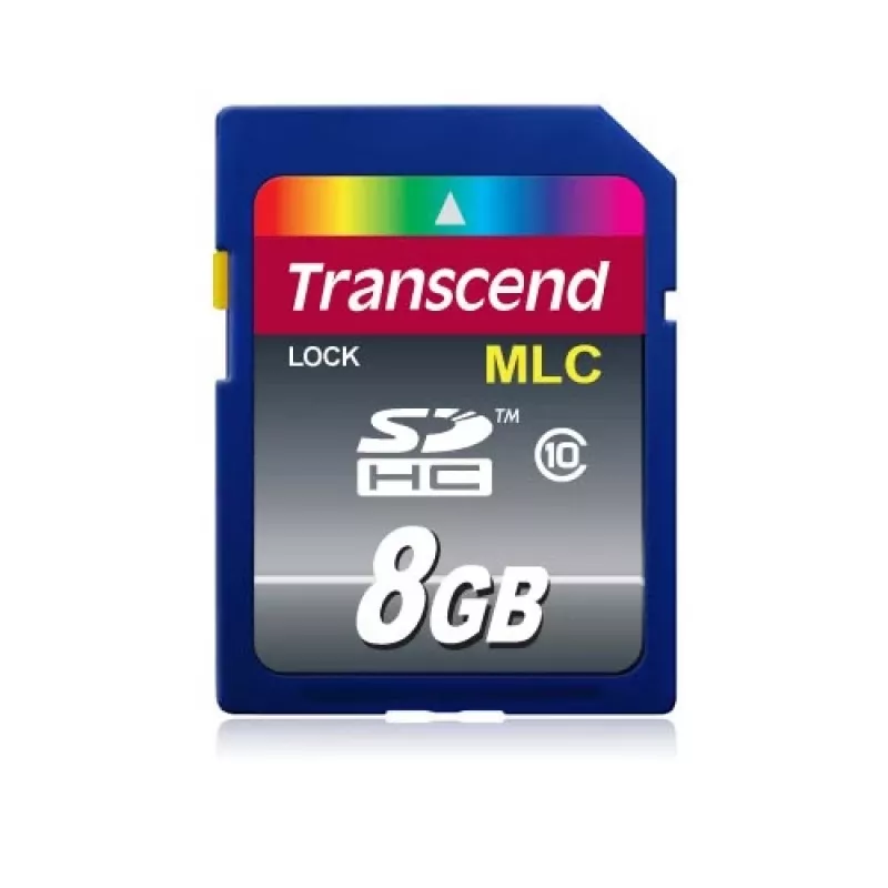 Flash-muisti Transcend 8 GB SDHC Class 10 TS8GSDHC10M