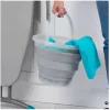Taittuva ämpäri Beldray LA084354GRYBEU7 10 L, taittuva silikonirunko, glitter-muotoilu