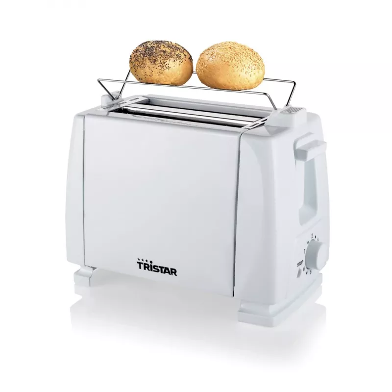Tristar BR-1009 leivänpaahdin valkoinen 650 wattia 2 rakoa
