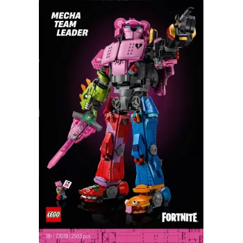 LEGO rakennussarja Team Leader Mechs 77078 — Fortnite, 2503 osaa, 1 minihahmo, 450 mm mech-korkeus