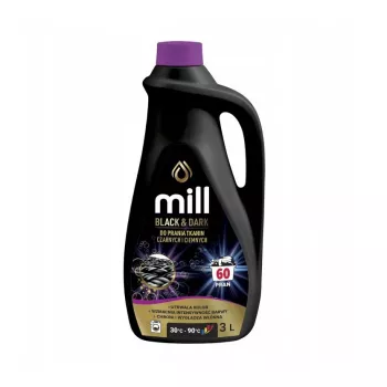 MILL pesugeeli mustille ja tummille vaatteille 3 l, 60 pesukertaa