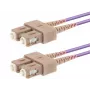 Kuitukaapeli LOGON AL5SCSC03I/4I OM4, 3 m, 2x SC–2x SC, 50 µm, pinkki