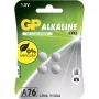 GP alkalinen nappiparisto 76A/LR44/V13GA 1,5V 4 kpl:n pakkaus blister
