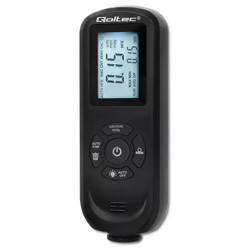 Kerrospaksuusmittari QOLTEC 50646 LCD 0–2000 µm