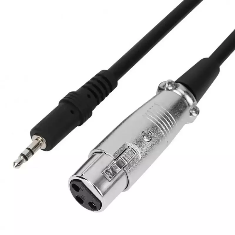 PC-mikrofoni MEDIA-TECH MT397S — johdollinen, XLR-tulo, 20–20000 Hz, 150 Ω, -32 dB, 2,4 m kaapeli, pöytäteline, musta