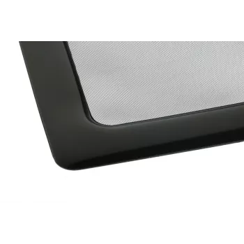 DEMCiflex pölysuodatin 140 mm, neliömäinen – musta/musta